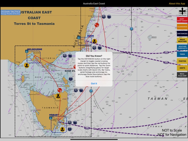 Australia East Coast Planner