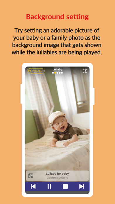 Don't cry my baby (Lullaby) Screenshot