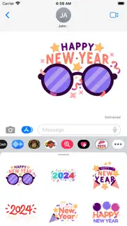happy new year - wastickers problems & solutions and troubleshooting guide - 1