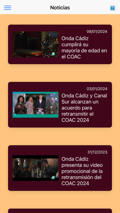 Carnaval de Cádiz 2024 Screenshot