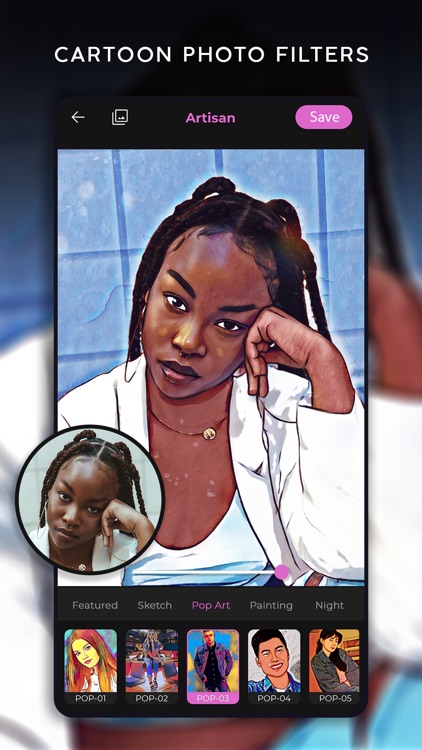 Artisan Cartoon Photo Editor