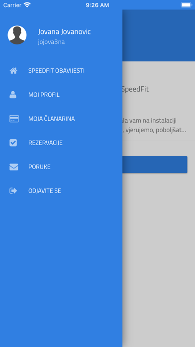 SpeedFit Hrvatska Screenshot