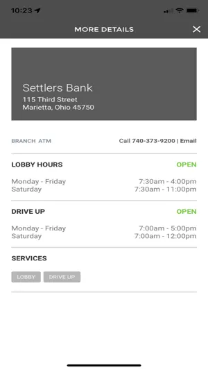 Settlers Bank screenshot 3