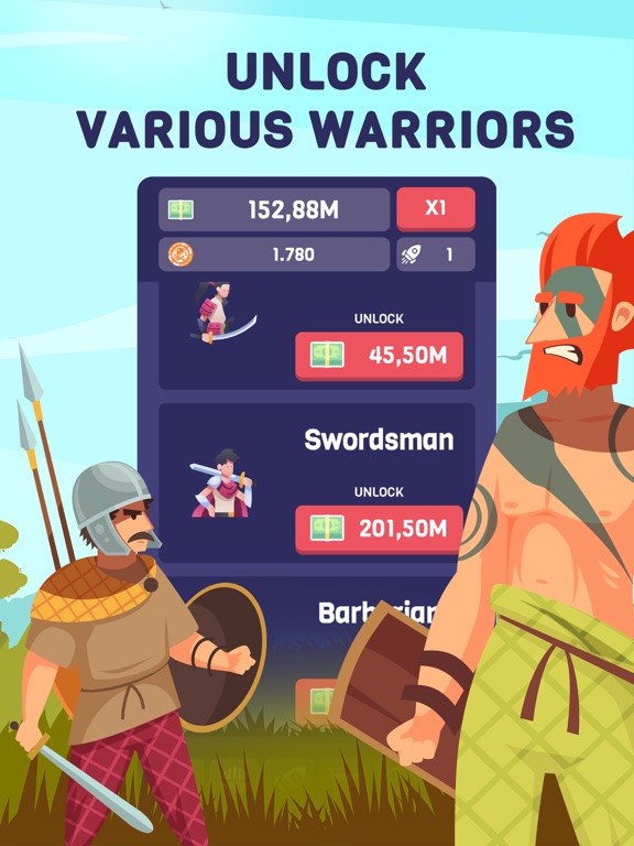 Idle Warrior Tycoon