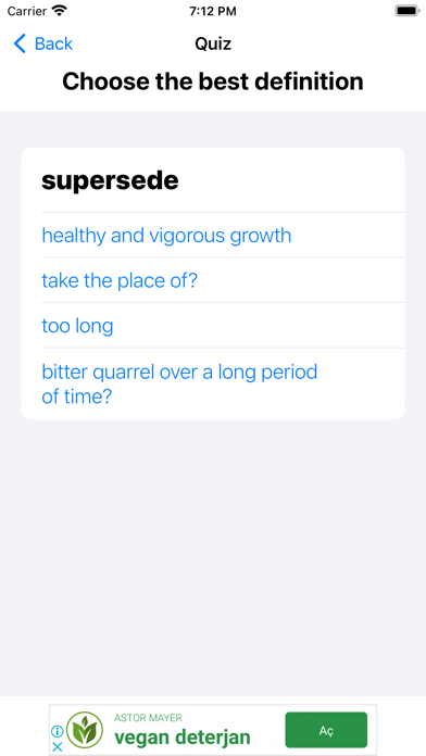Smart Azerbaijani Dictionary Screenshot