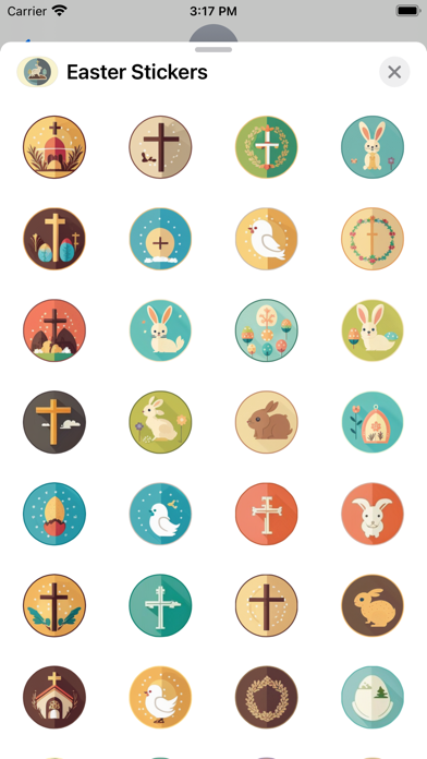 Happy Easter Sticker Pack Screenshot