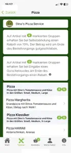 Dino's Pizza Service screenshot #3 for iPhone