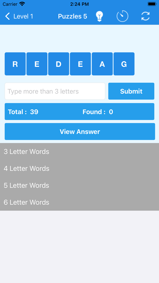 #4. Scramble Word Finder App (iOS) 게시자: SentientIT Software Solution
