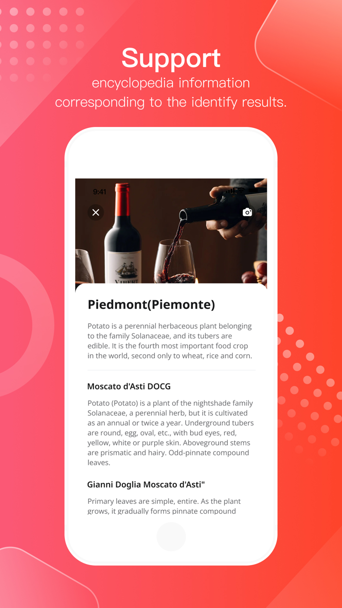 RedwineSnap - Wine Identifier