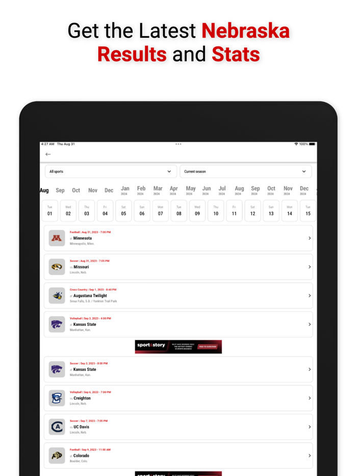 Official Nebraska Huskers