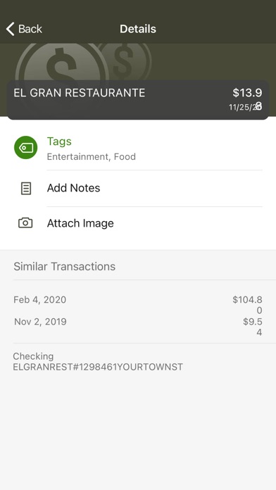 Timberland Bank Screenshot