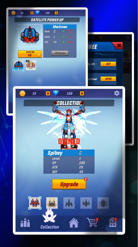 #7. Thunder Fighter Superhero Game (iOS) 由: MOBIONE TELECOMMUNICATIONS TECHNOLOGY AND SERVICE CO. LTD.