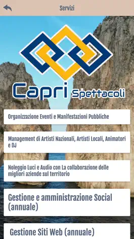 Game screenshot Capri Spettacoli Eventi apk