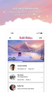 health for the holidays iphone screenshot 2