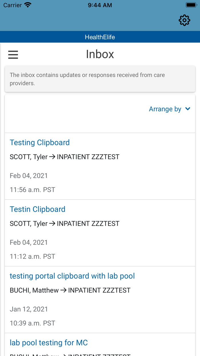Northern Health - HealthElife