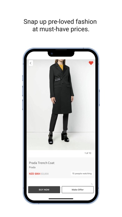 Designer Wardrobe: Buy & Sell Screenshot
