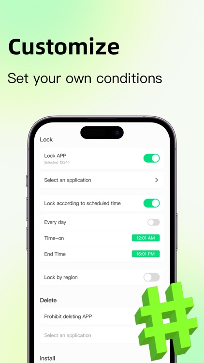 App Lock - Lock Apps ShNote screenshot-3