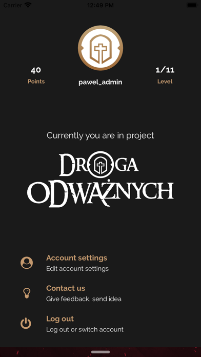 Odważni Screenshot
