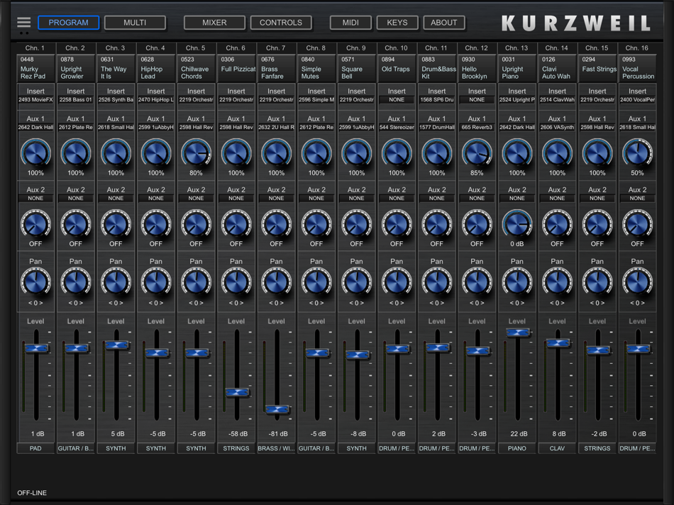 #4. K2700 Editor (iOS) Podle: SoundTower Inc.