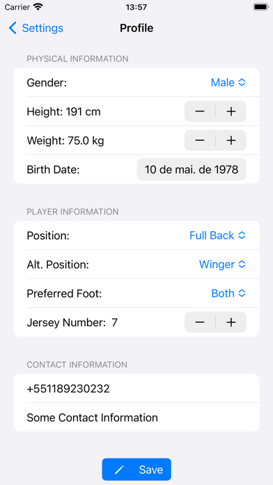 Manage Soccer Team Plus Screenshot