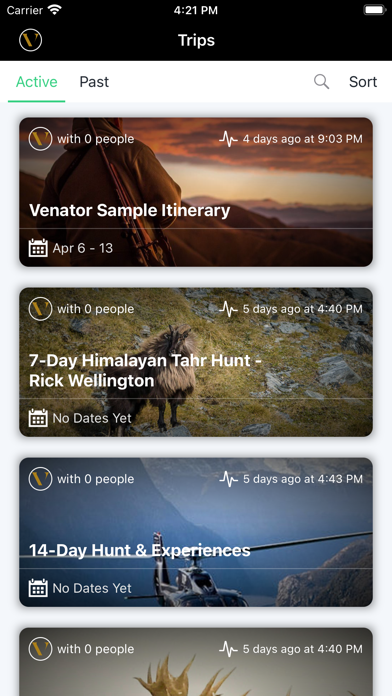 Venator: Hunt Planner Screenshot