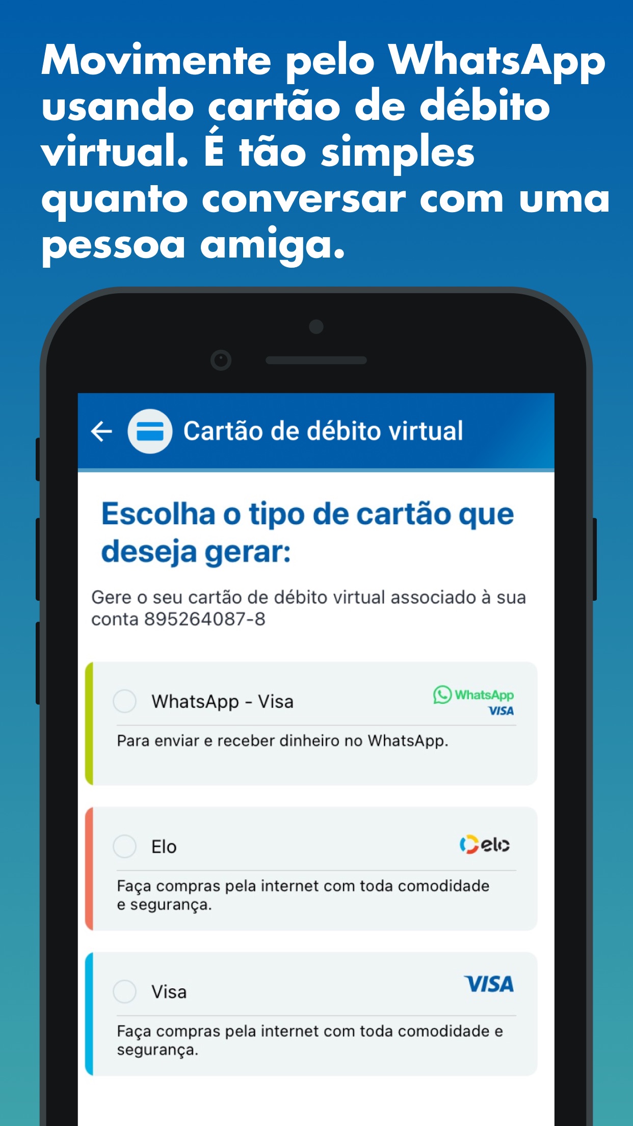 Screenshot do app CAIXA Tem