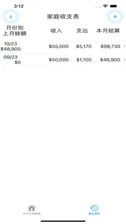 expenseslist iphone screenshot 1