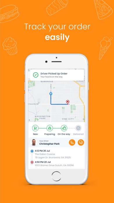 FoodUp – Local Food Delivery Screenshot