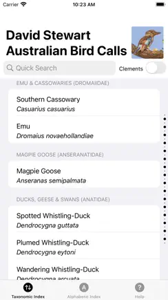 Stewart Australian Bird Calls iPhone image 2