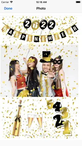 Game screenshot 2022 Happy New Year - Stickers hack