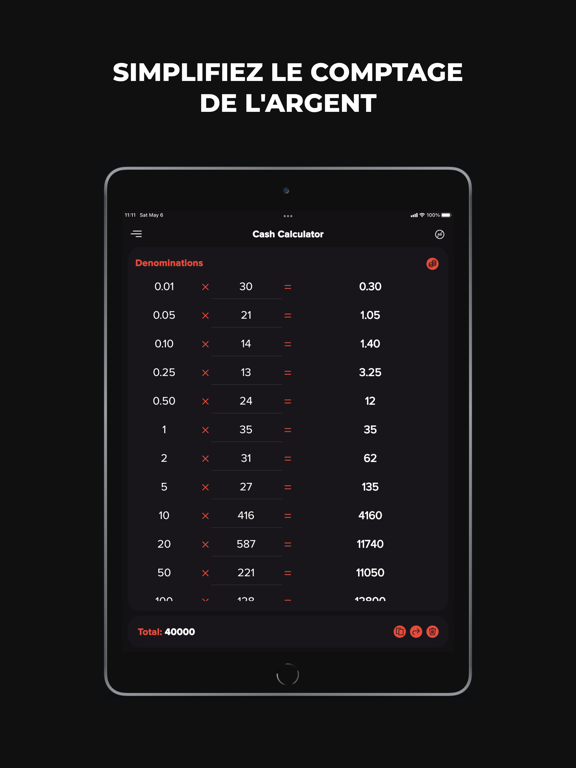 Screenshot #4 pour Calculateur d'argent