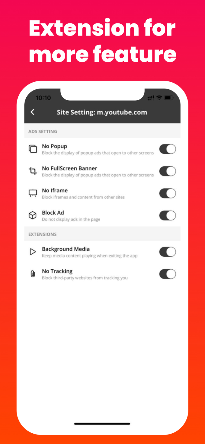 Tube Browser - Faster Ad Block