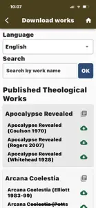 Swedenborg Reader screenshot #2 for iPhone