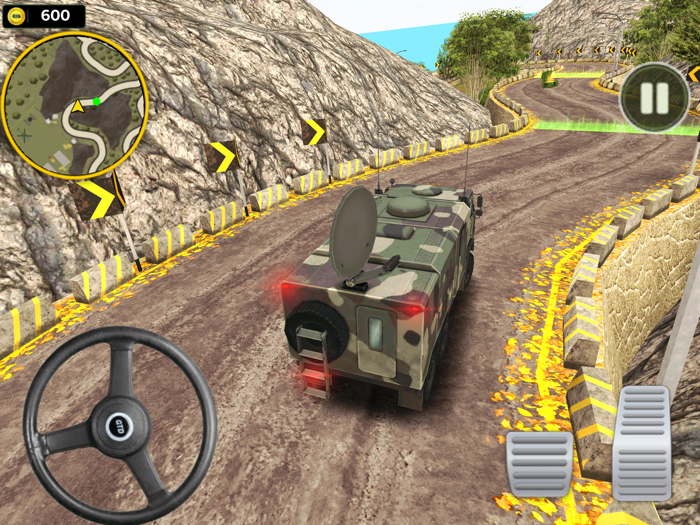 Army Jeep Truck Driving Games