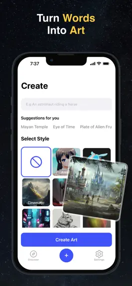 Game screenshot AI Art Generator & Avatar Draw apk