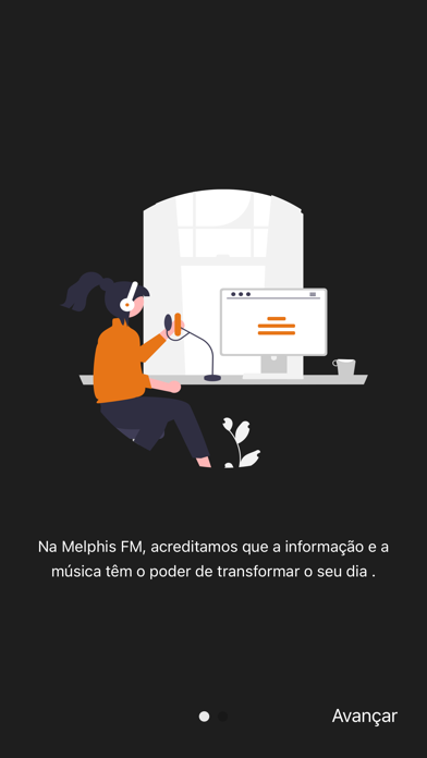 Rede Melphis FM Screenshot
