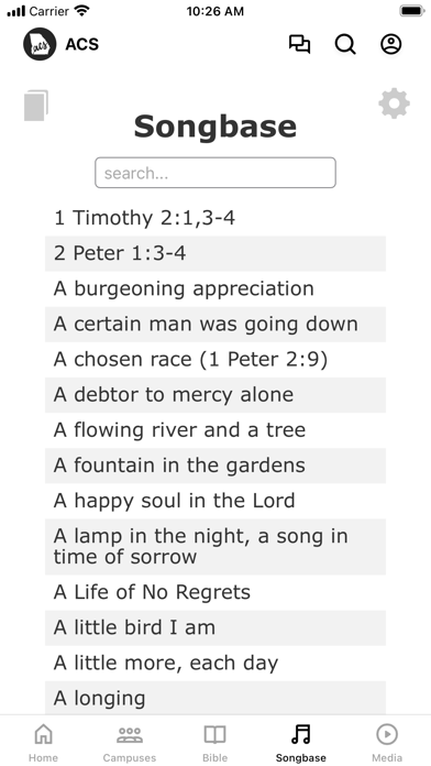 Christian Students Georgia Screenshot