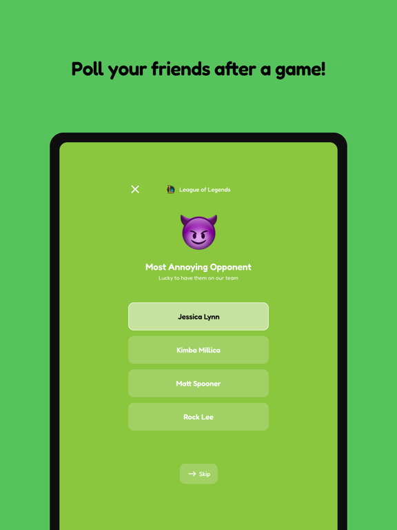 App screenshot