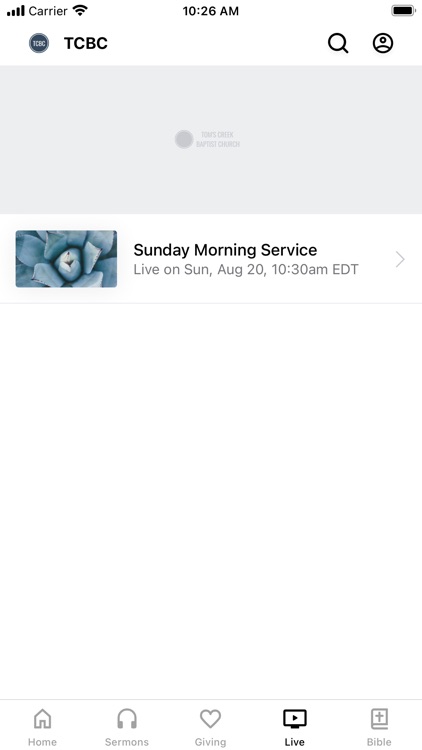 Tom's Creek Baptist Church