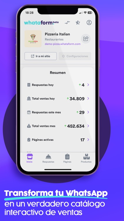 Whataform: Tú catálogo online