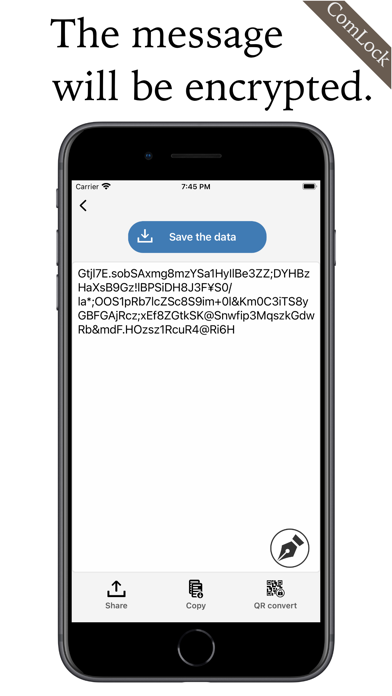 Encryption maker - ComLock Screenshot