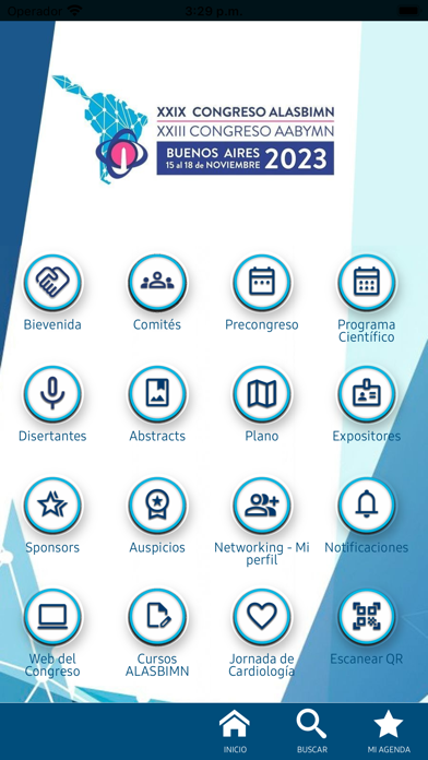 Congreso ALASBIMN 2023 Screenshot