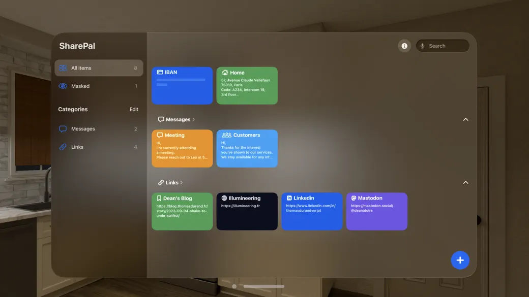 SharePal - Quick info sharing! screenshot 1