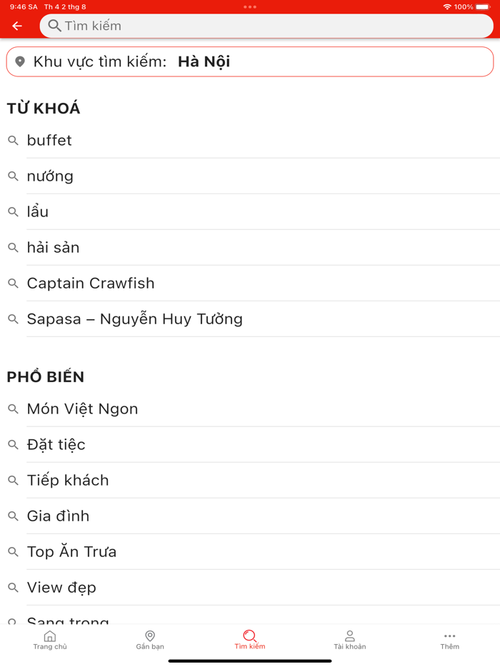 PasGo Đặt bàn nhà hàng ưu đãi