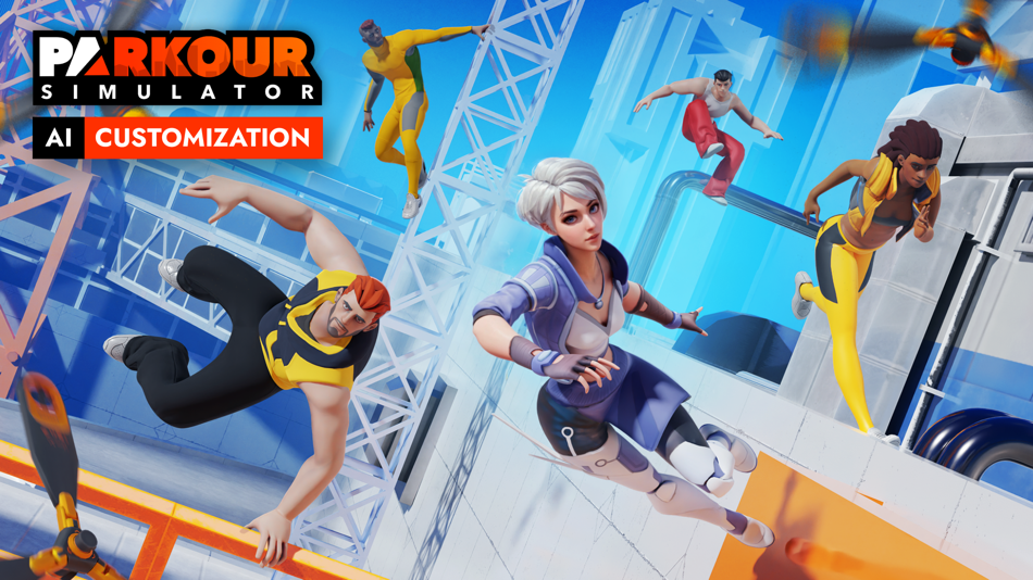 #1. Parkour Simulator 3D: City Run (iOS) Av: MotivApp GmbH