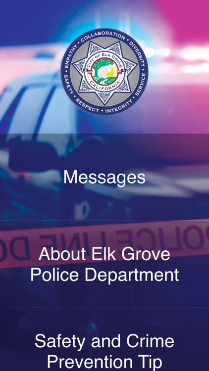 Elk Grove PD Wellness App