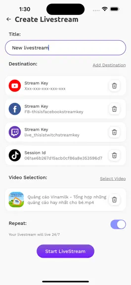 Game screenshot StreamAgain apk