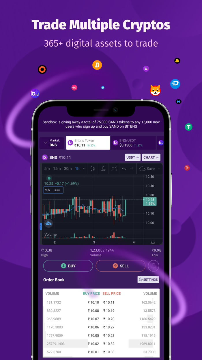 Bitbns-Crypto Trading Exchange