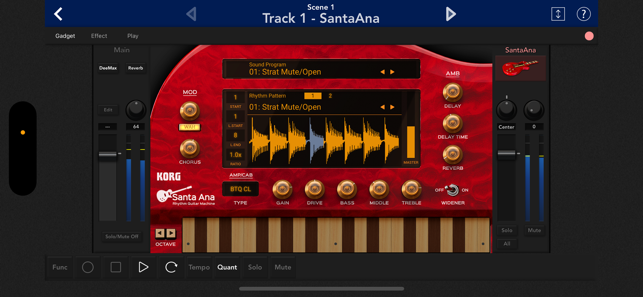 ภาพหน้าจอของ KORG Gadget 3