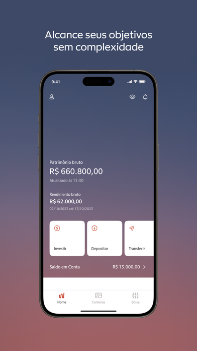 Warren Investimentos Screenshot